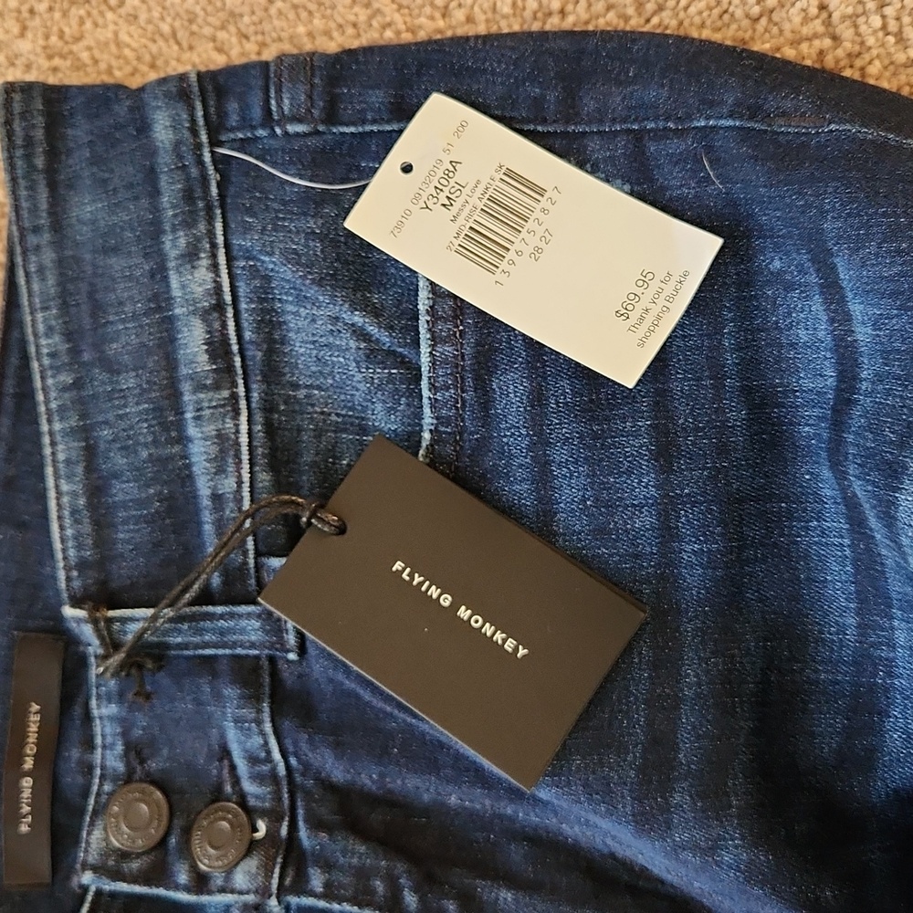 Flying monkey mid rise ankle jeans - Picture 4 of 4